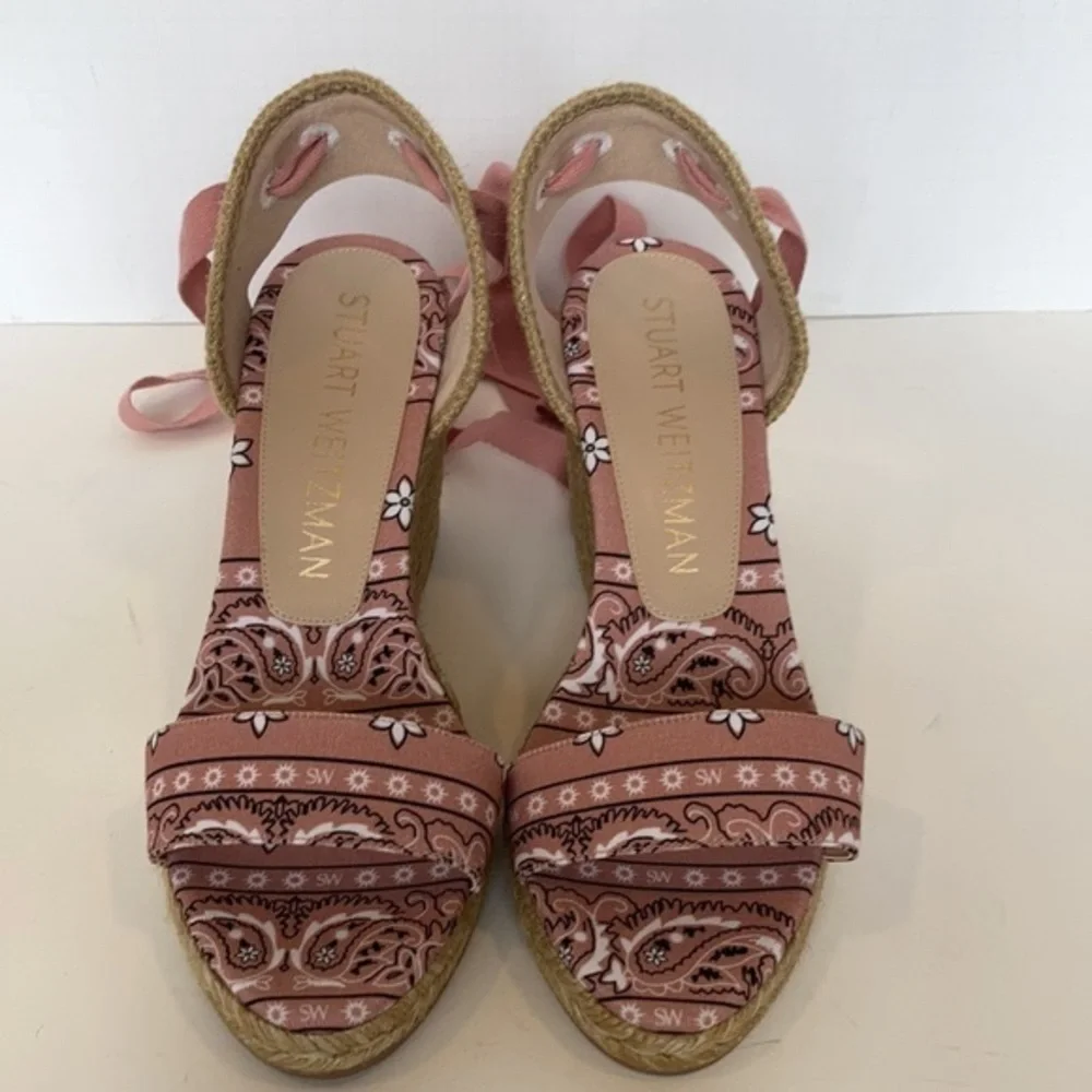Sam Edelman Paisley Wedge Sandal in Size 39